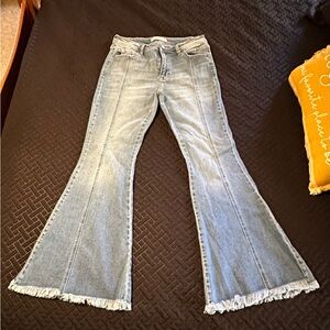 KanCan Jeans - Flare High Rise Front Seam - Sz 28